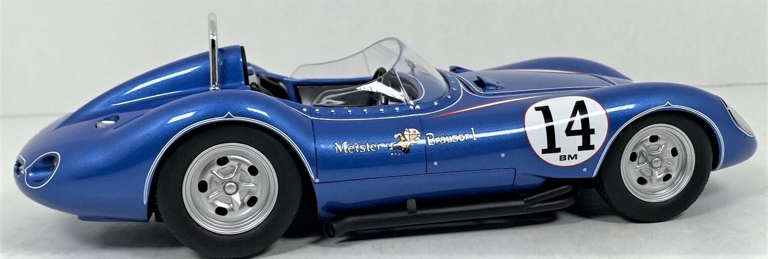1 18 Race Car with Corvette Engine Classic Custom Concept 24 Built Model 12
