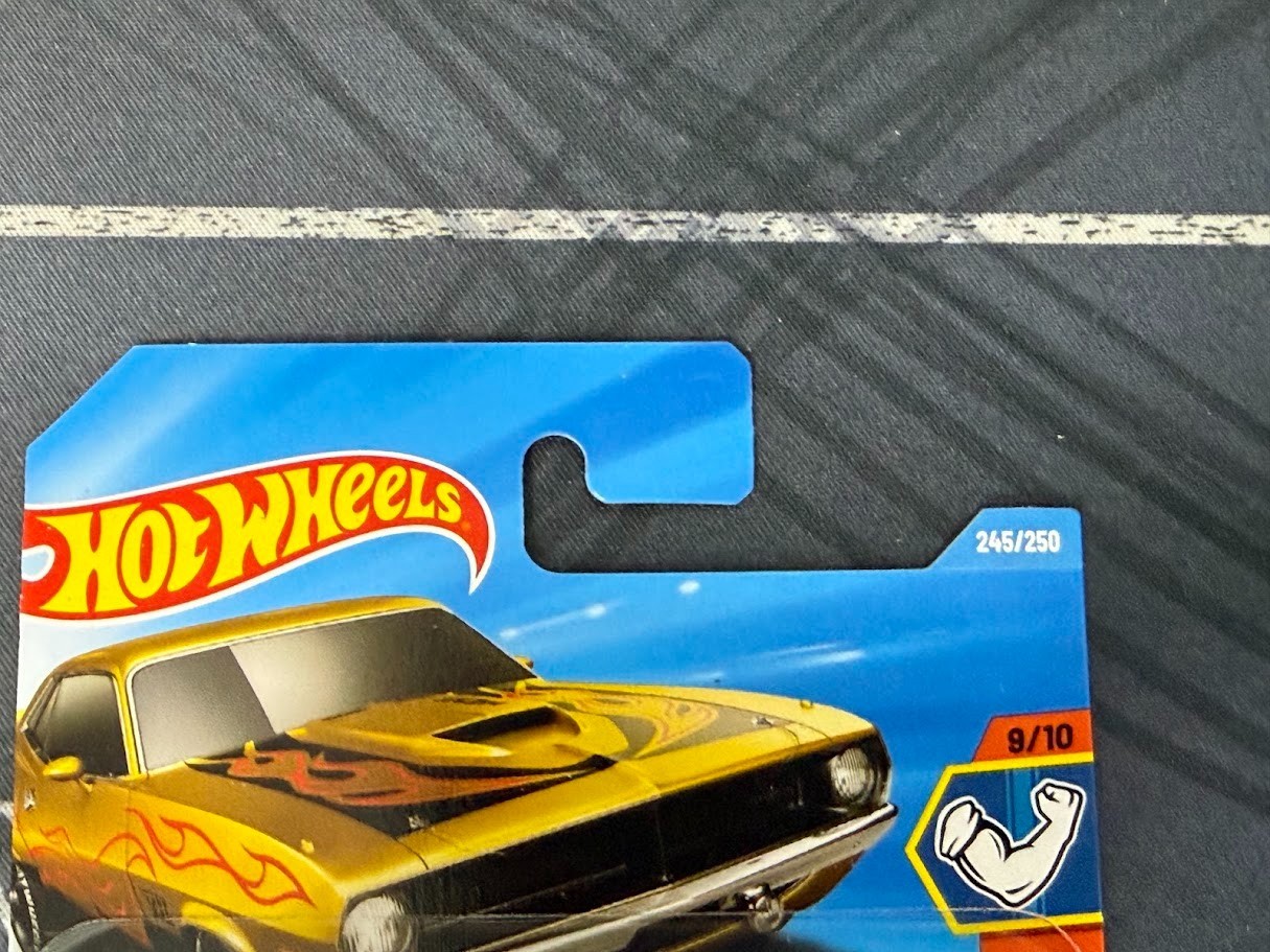 2026 Hot Wheels Super Treasure Hunt ‘70 Plymouth AAR Cuda Short Card W/Protector