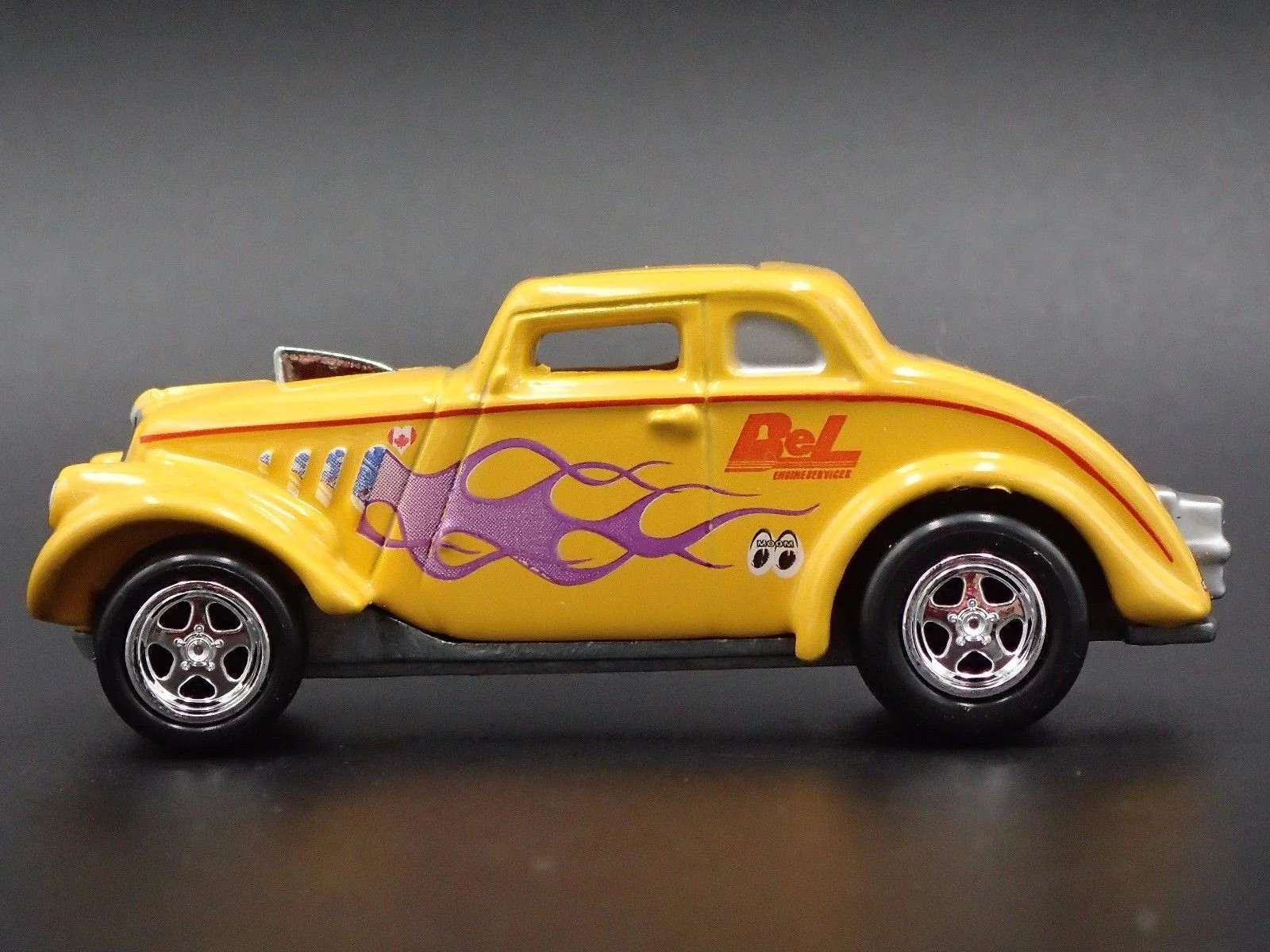 1933 33 WILLYS GASSER COUPE BEL ENGINE SERVICE NHRA 1:64 SCALE DIECAST MODEL CAR