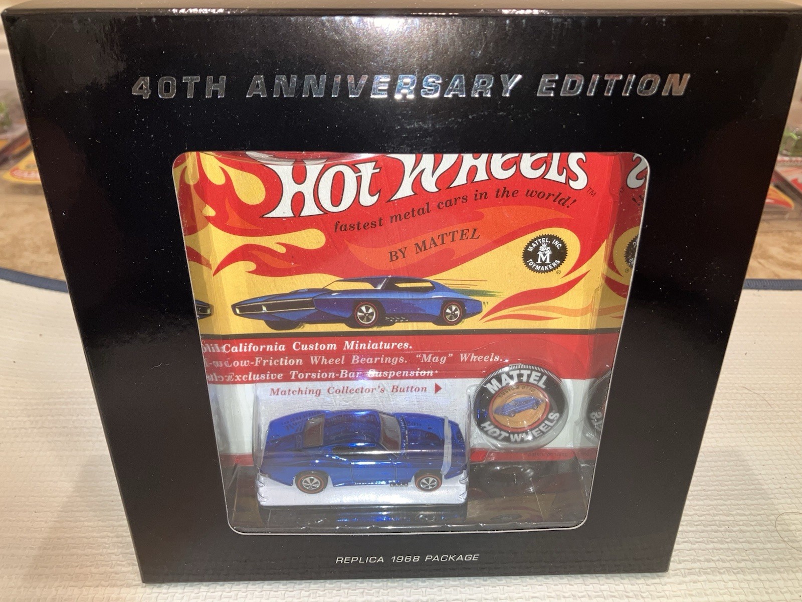 Hot Wheels Redline CUSTOM OTTO Mint In Box, Club Exclusive 0614, 2713/4000 RARE!