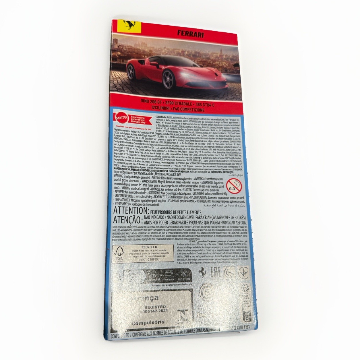 New Ferrari 5-Pack 2026 Hot Wheels Ferrari Gift Pack Hot In-Stock