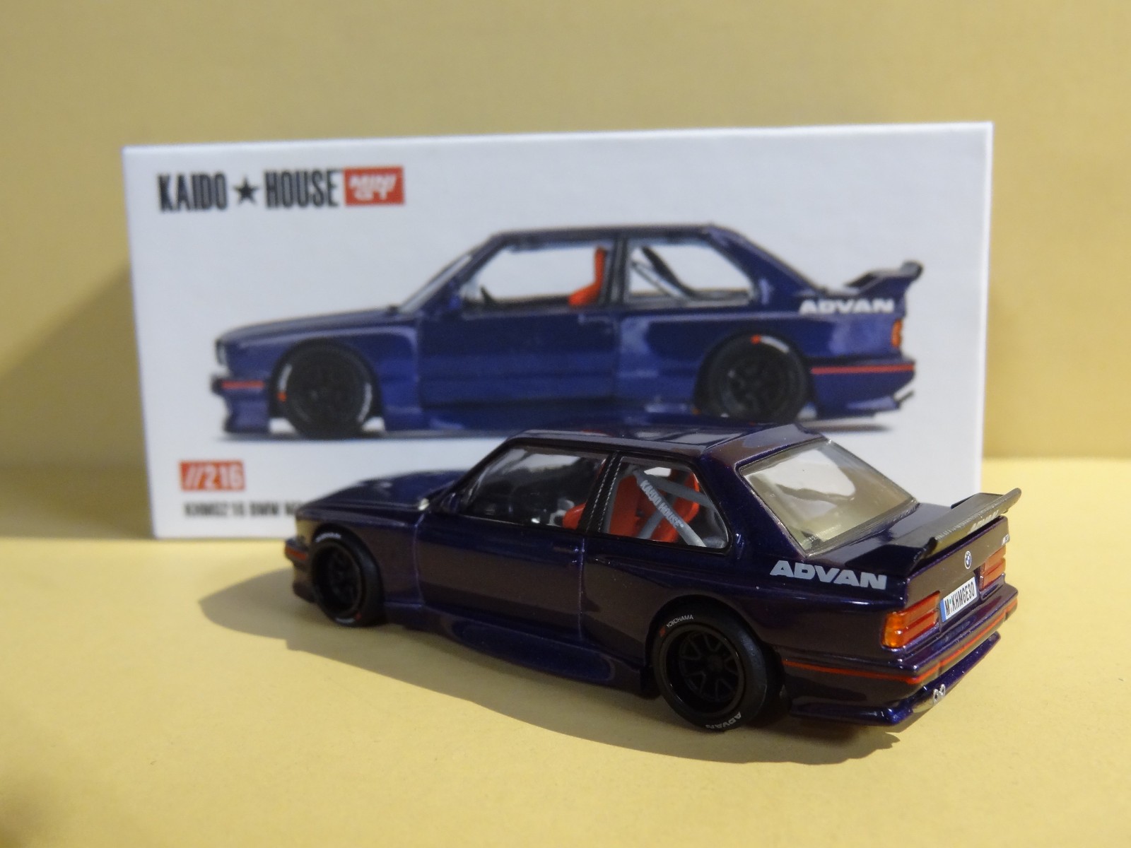 KAIDO HOUSE x MINI GT – PURPLE – BMW M3 KAIDO GT V2 #KHMG216 -SEALED