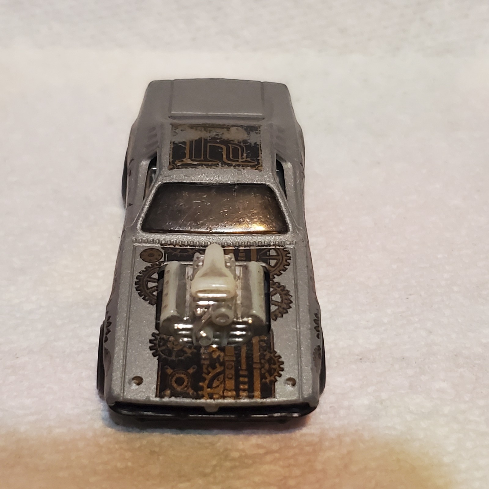 Hot Wheels Rodger Dodger Steampunk Custom Silver Diecast Car Malaysia