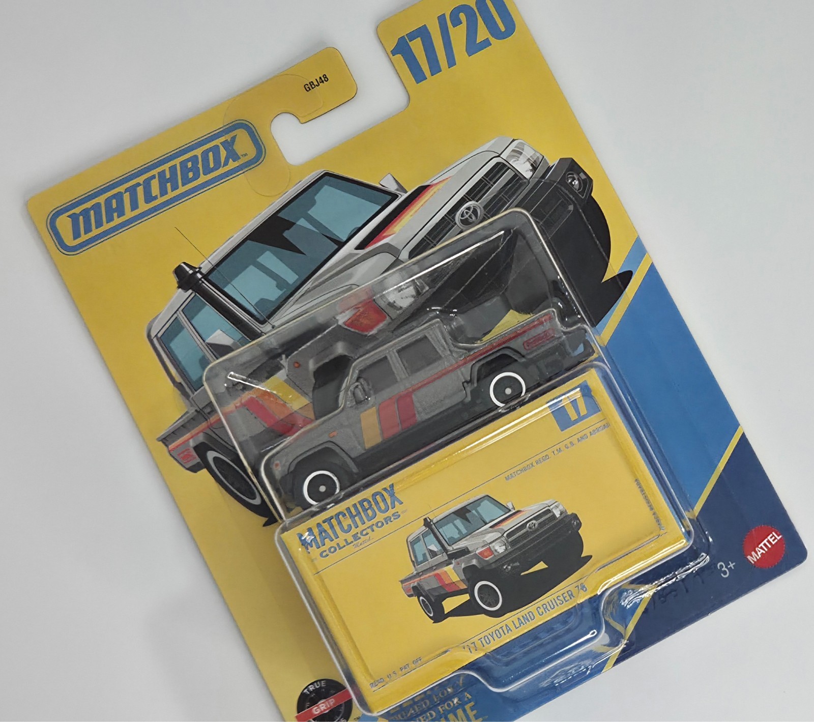 ’17 Toyota Land Cruiser 78 17/20 COLLECTORS SERIES Matchbox 2026 JJW10 silver