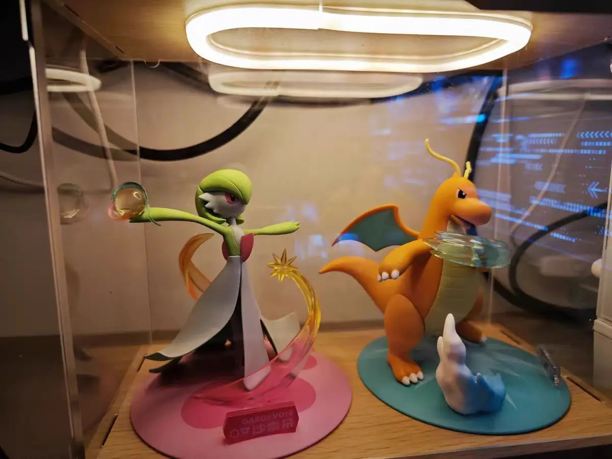 DIY Diorama Acrylic Display Case Ring LED Lighting for Action Figure Car Models