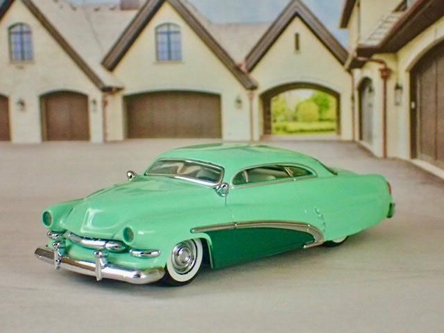 Ultra-Detail George Barris 1951 Mercury 331ci V8 “Hirohata” Lead Sled 1/64 Ltd H