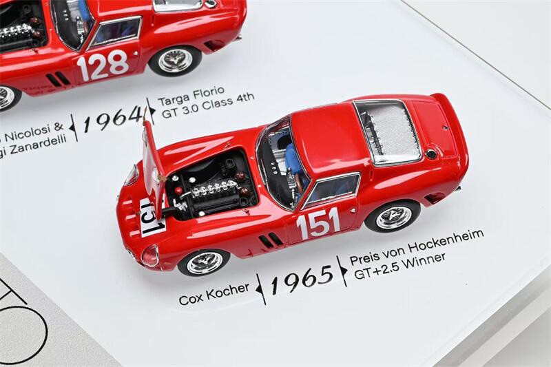 Classic Lover CL 1:64 250GTO “3705GT” 3 cars set limited200 Diecast Model Car