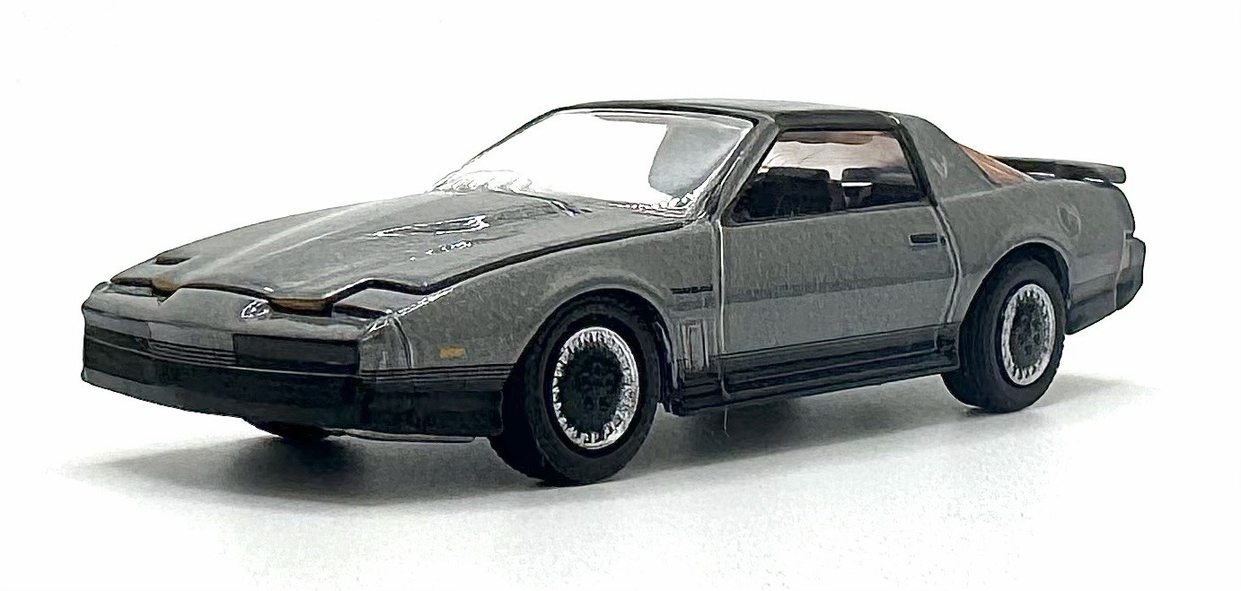1984 Pontiac Firebird Trans Am 5.0 V8 – Dark Sand Gray – 1:64 Scale – Third Gen.
