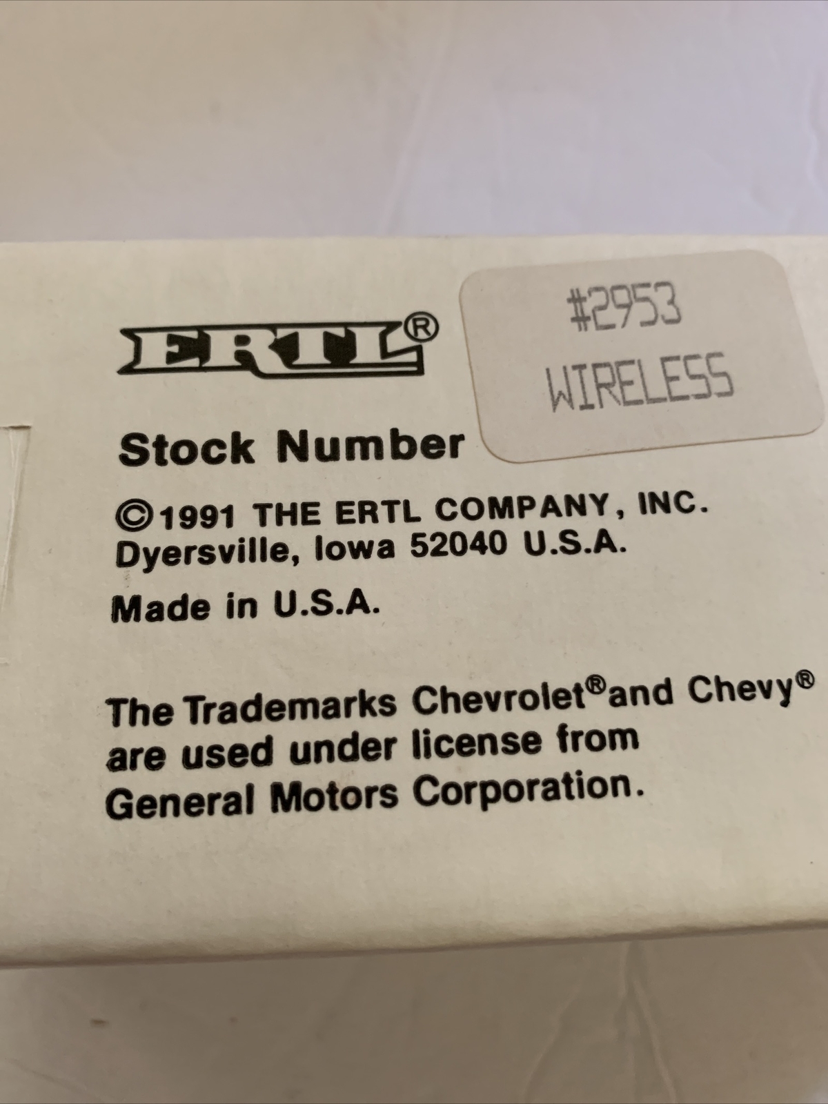 Ertl Chevrolet 1950 Panel Truck Locking Coin Bank WIRELESS Rare Colors NEW