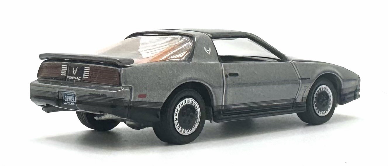 1984 Pontiac Firebird Trans Am 5.0 V8 – Dark Sand Gray – 1:64 Scale – Third Gen.