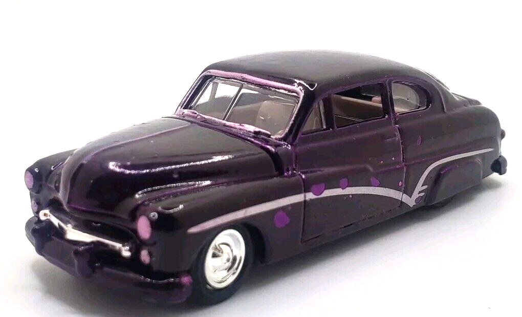 Racing Champions Hot Rod Magazine 1949 Custom Merc Purple Paint Flaw New Loose