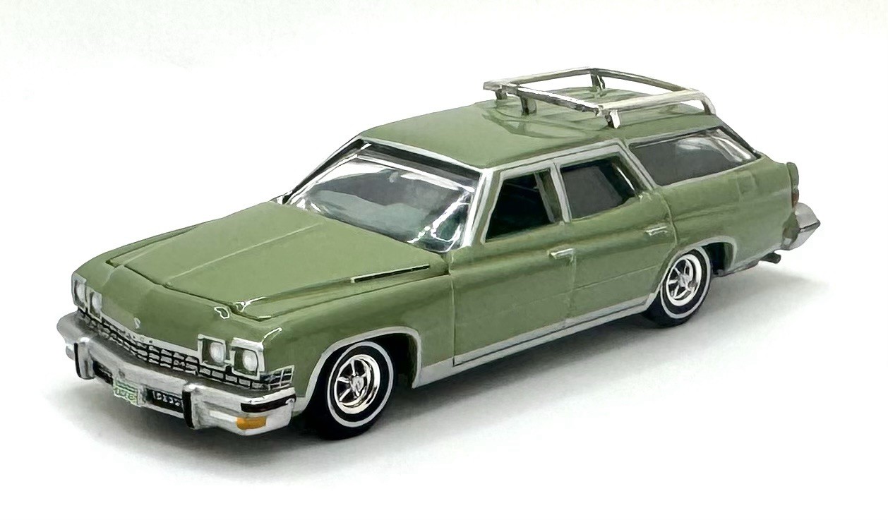 1974 Buick Estate Wagon 455 V8 – Ranch Green – 1/64 “S” Scale – B Body