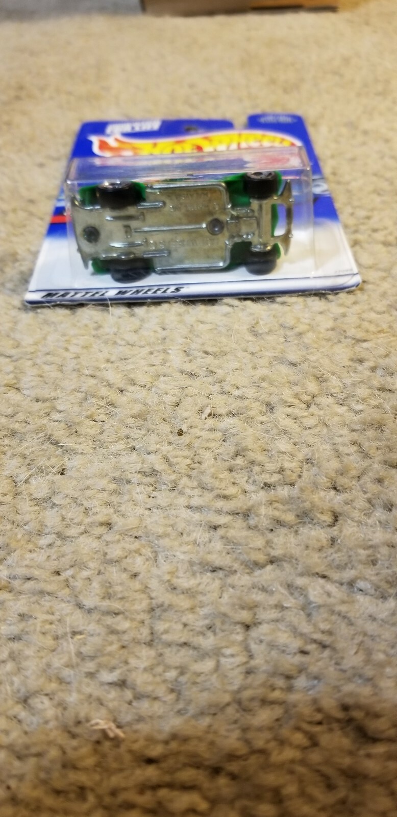 2000 Hot Wheels 3-Window ’34 Hot Rod #132 Metallic Green 3 Spoke Rims NIP