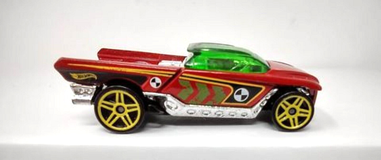 Hot Wheels 2013 Mattel Red Jester Truck Diecast Toy