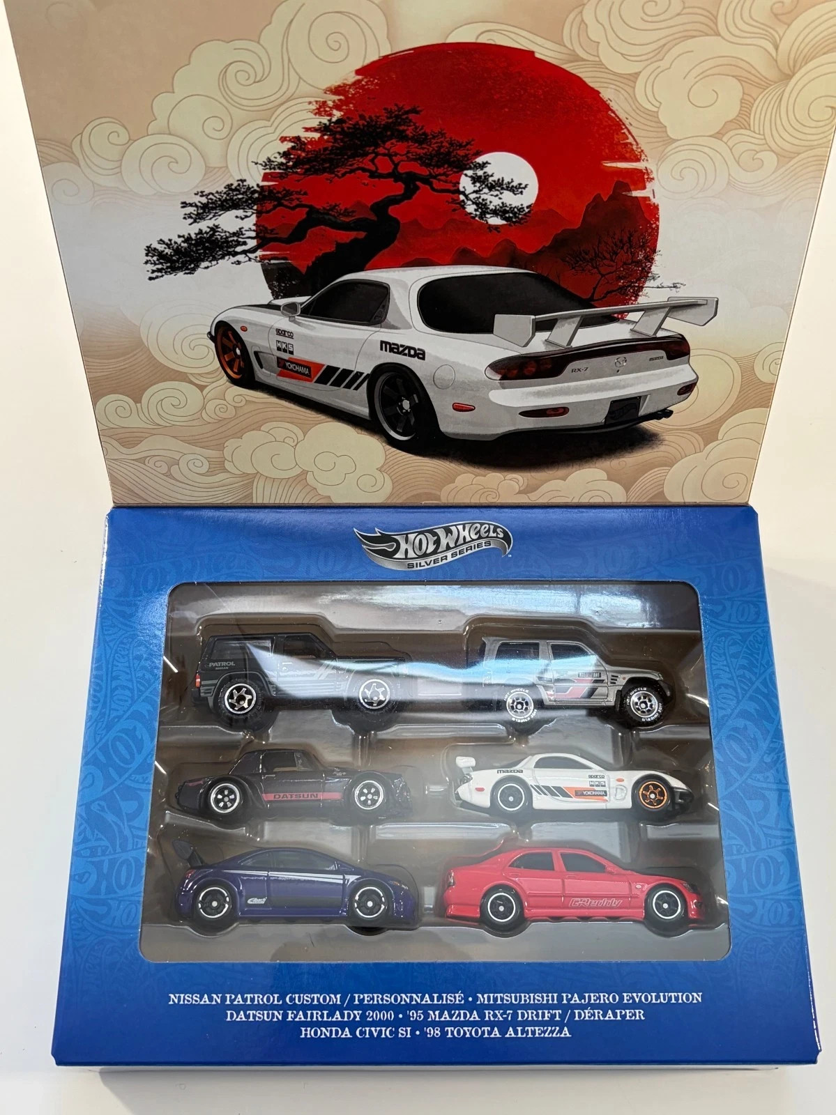 6 Pack * Streets of Japan Silver Series * 2026 Hot wheels WB38