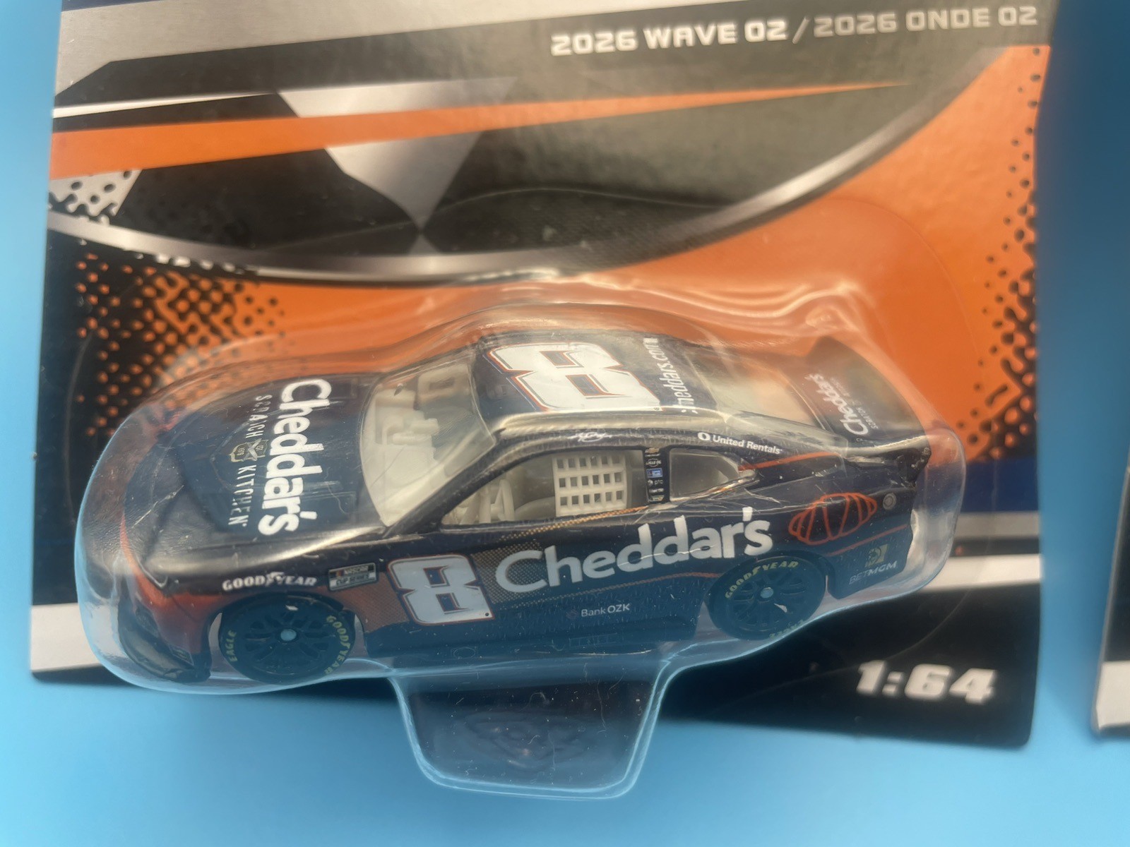 2026 NASCAR Authentics Wave 2 KYLE BUSCH CHEDDARS #8 – Blue Chase LOT OF 2