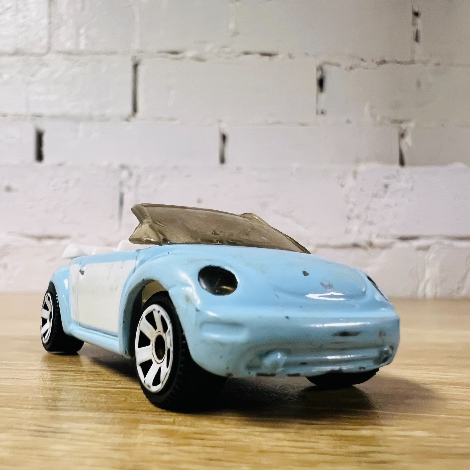 Volkswagen VW Concept 1 Beetle Convertible Light Blue White 2011 Classics 5 Pack