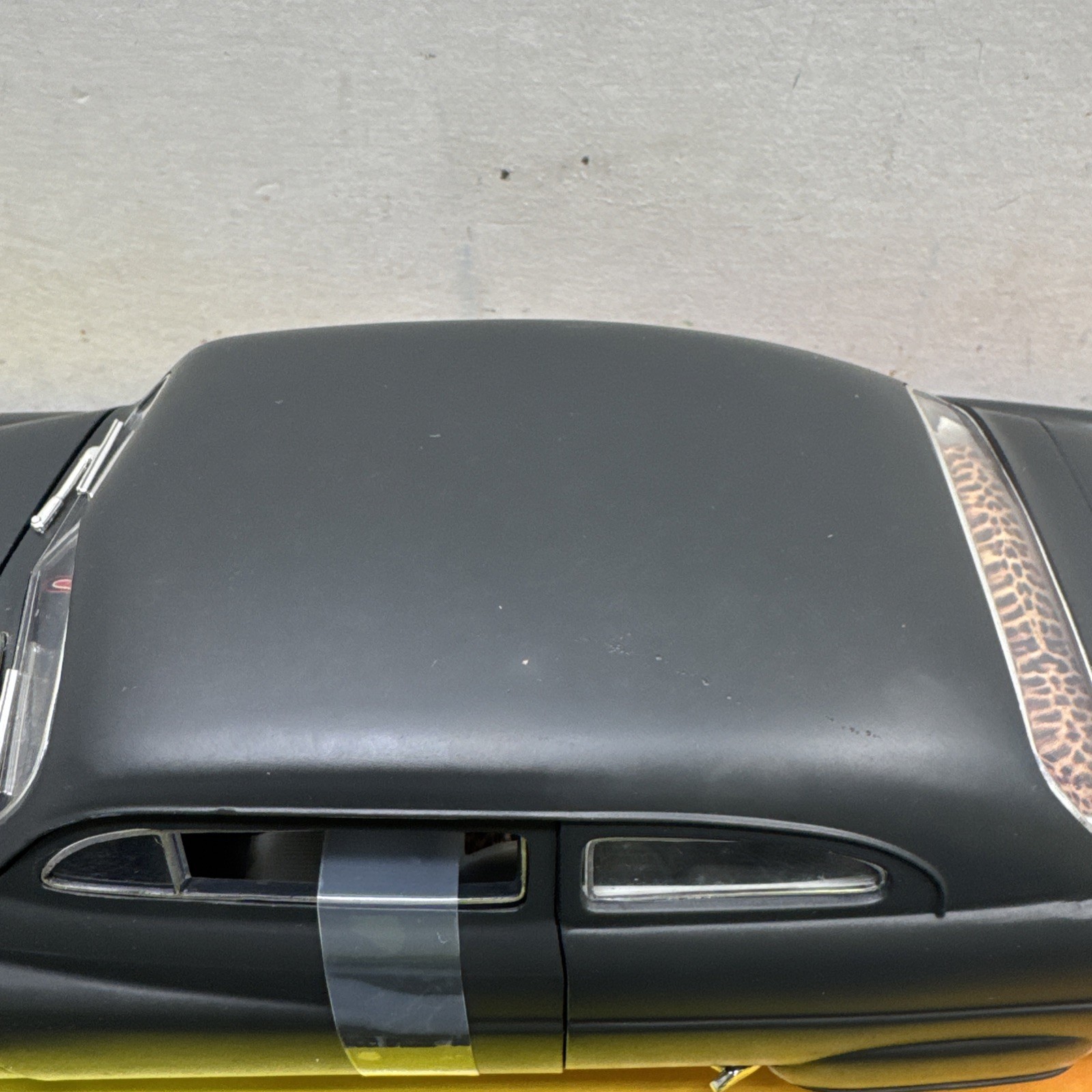1/18 Diecast 1951 Chopped Mercury, Matt Black, American Muscle (2000) No BOX D3
