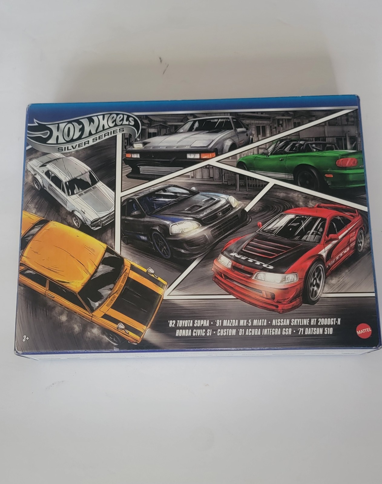 2025 Hot Wheels 6-Pack Box Set | Japanese Car Culture | Toyota | Honda | Nissan