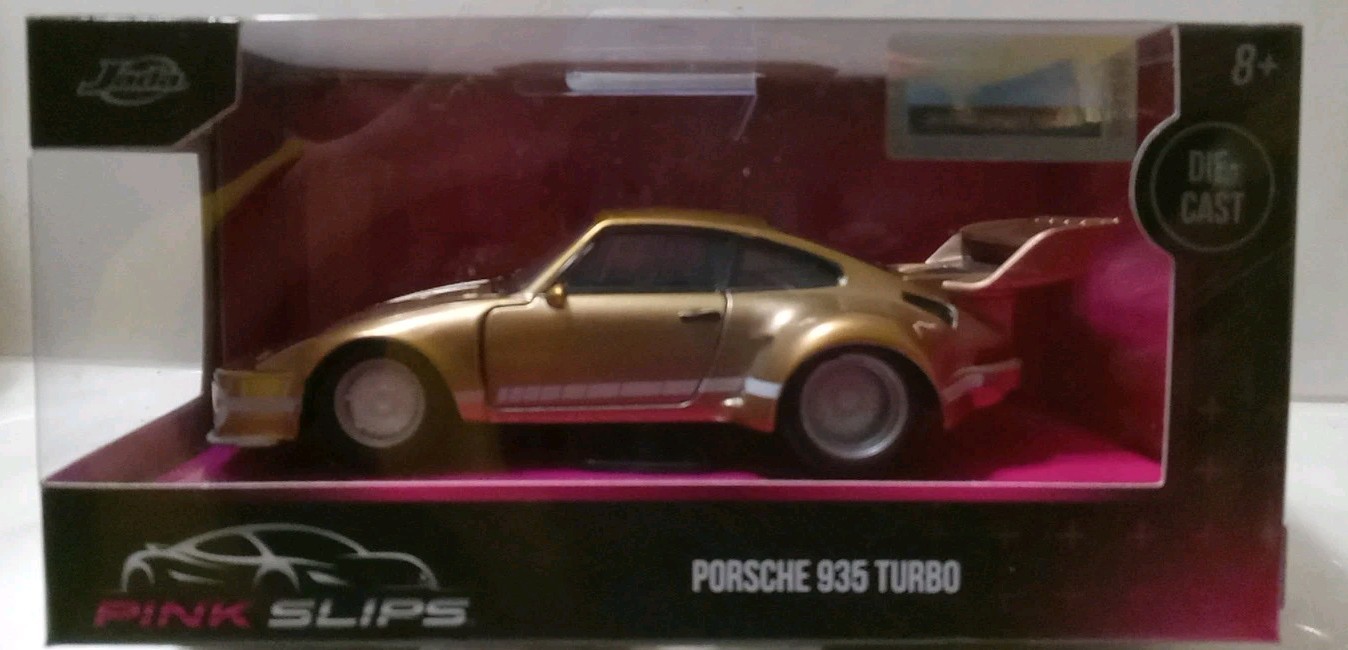 PINK SLIPS PORSCHE 935 TURBO GOLD 1:32 NEW JADA 2025