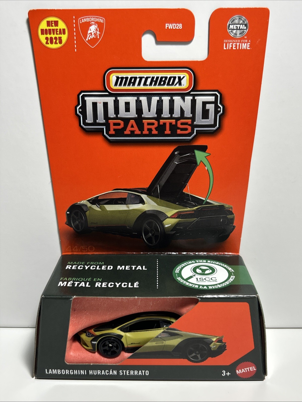 Matchbox Moving Parts Lamborghini Huracan Sterrato MATTEL