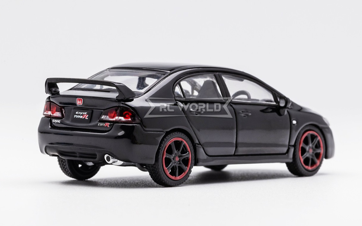 GCD 1/64 HONDA CIVIC TYPE-R FD2 (RHD) Die Cast Car -BLACK-