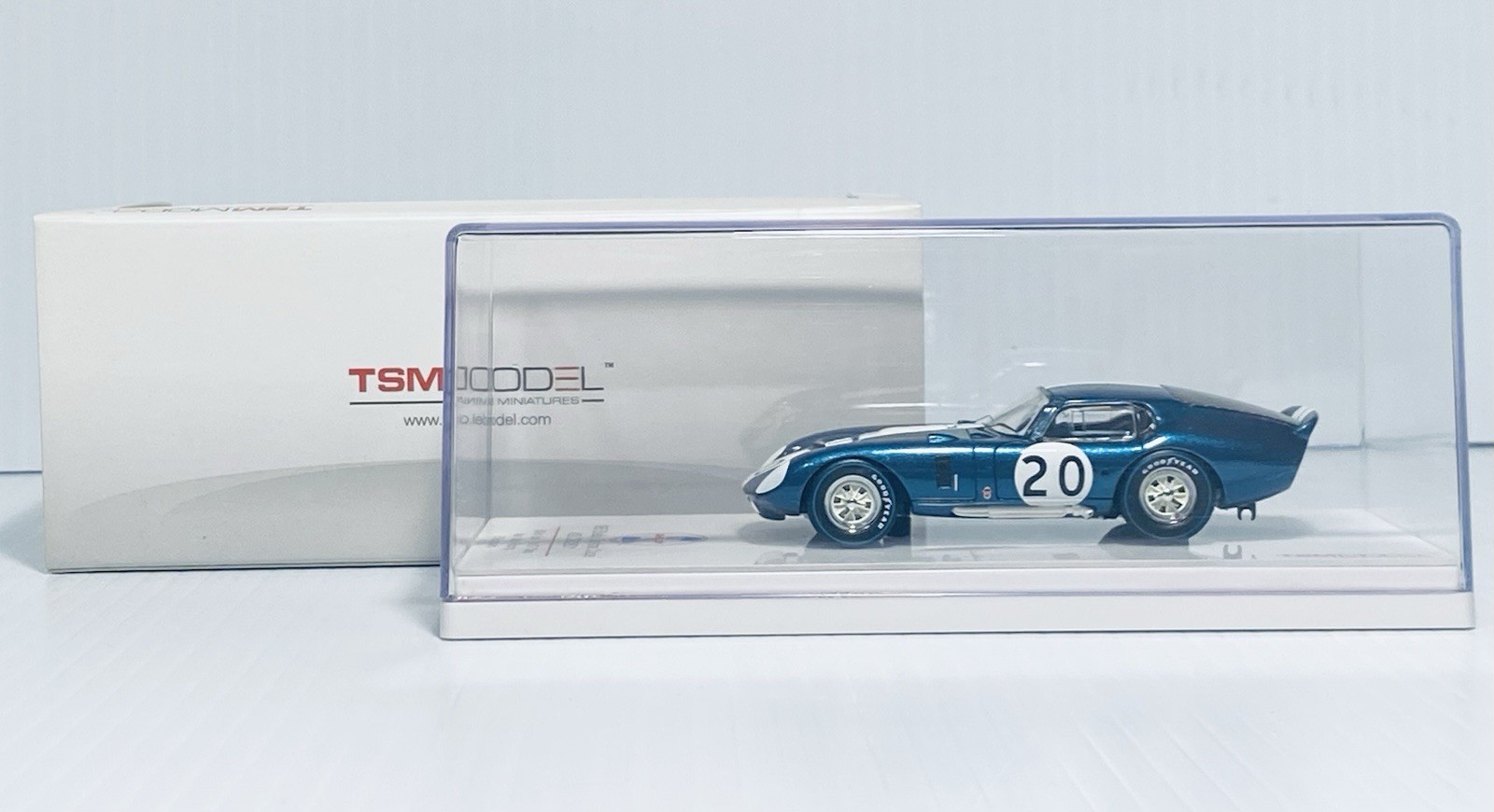Rare TSM 1965 Shelby Daytona Coupe #20 500KM Spa 1 Alan Mann Racing B. Bondurant