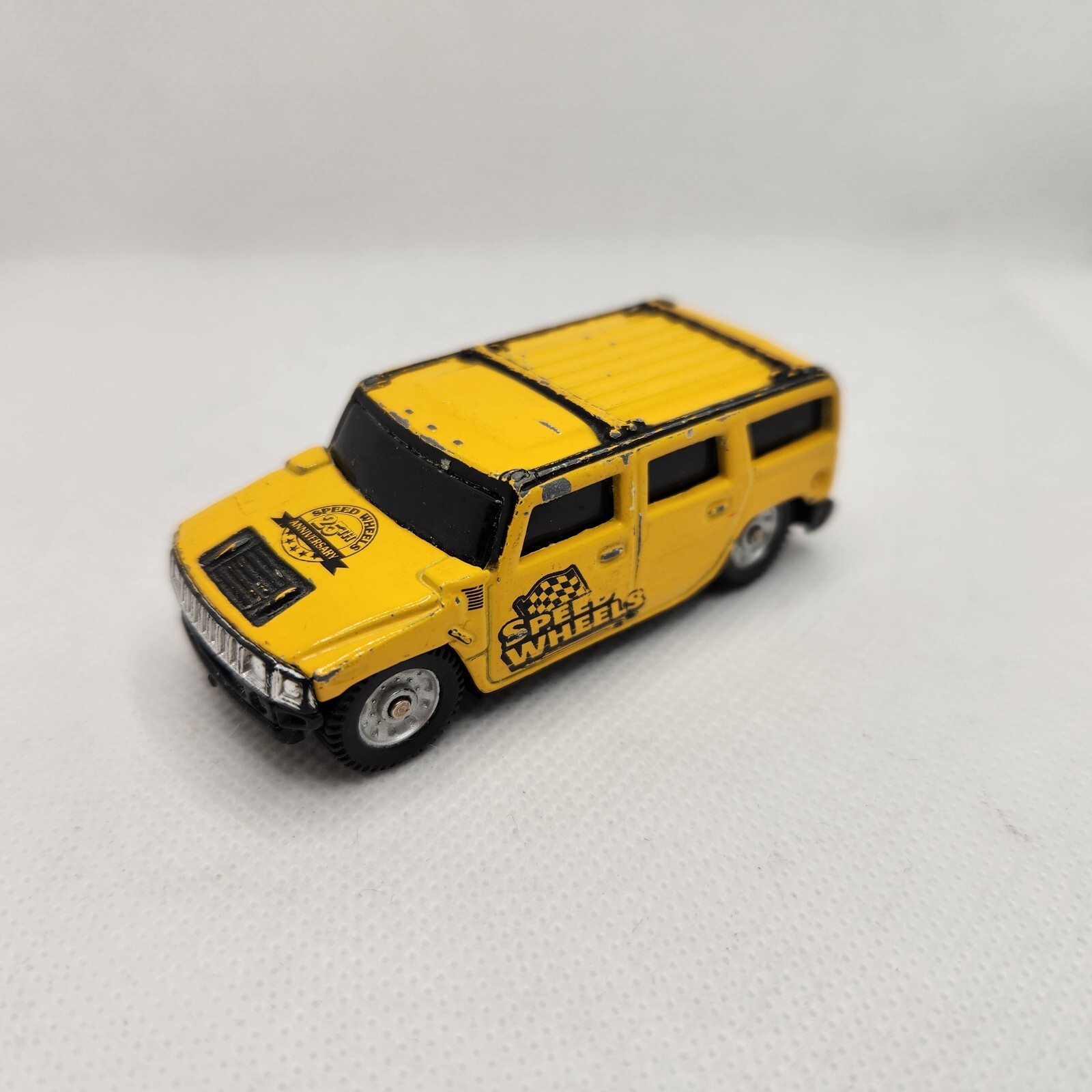 Maisto Hummer H2 Speed Wheels Yellow Die-cast Toy Car 1:64