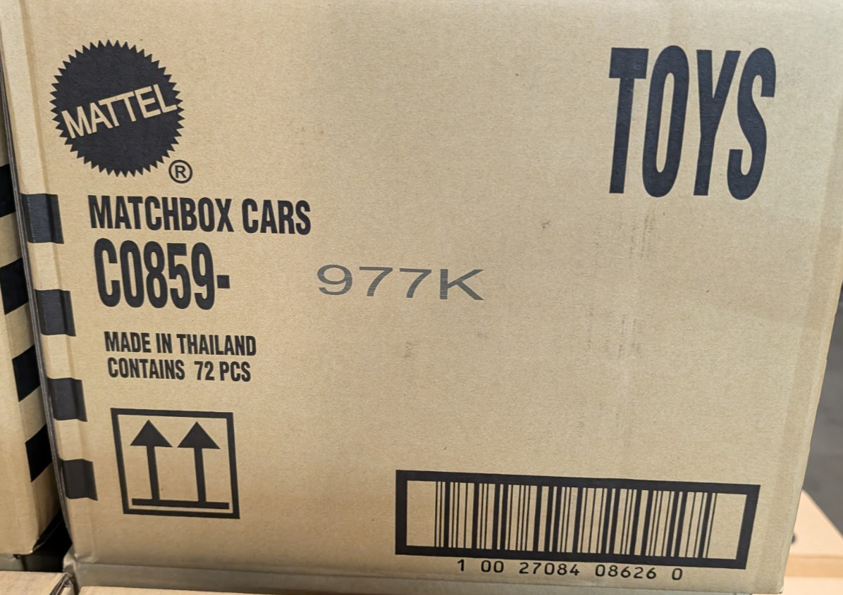 MATCHBOX Short Card 72 Cars see pics of assortment. Factory Sealed Case