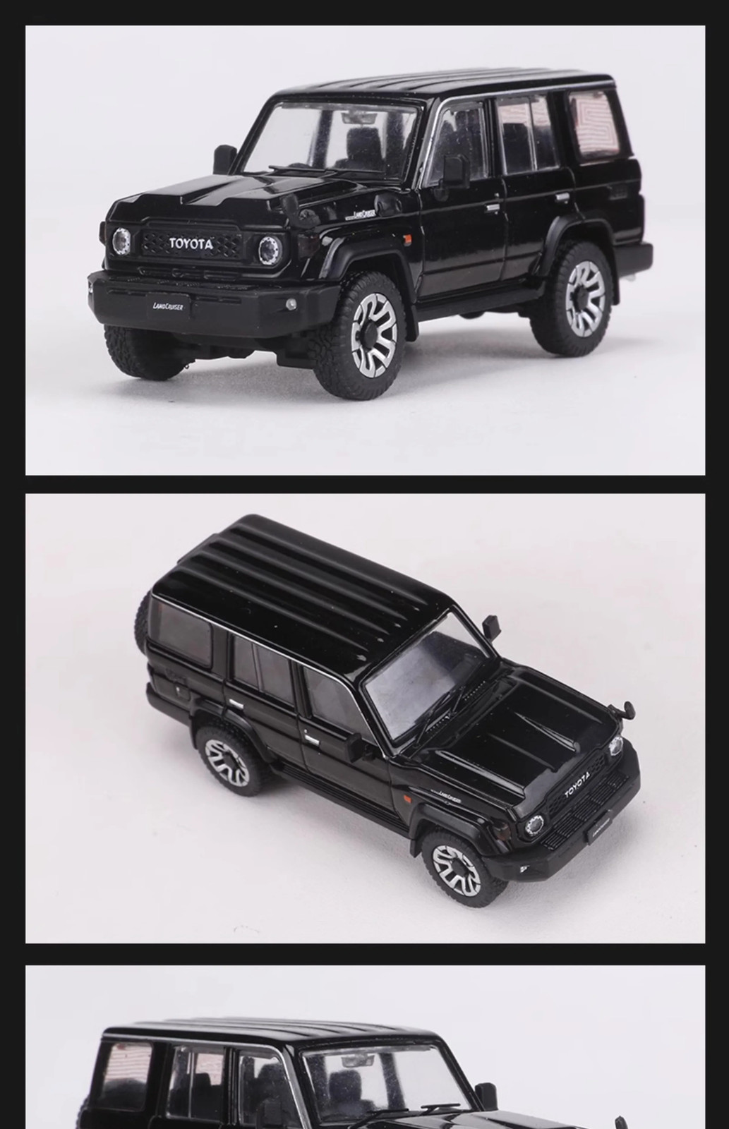 GCD 1:64 Toyota LAND CRUISER LC70 LC76 SUV Alloy Car Model Diecast & Toy Vehicle