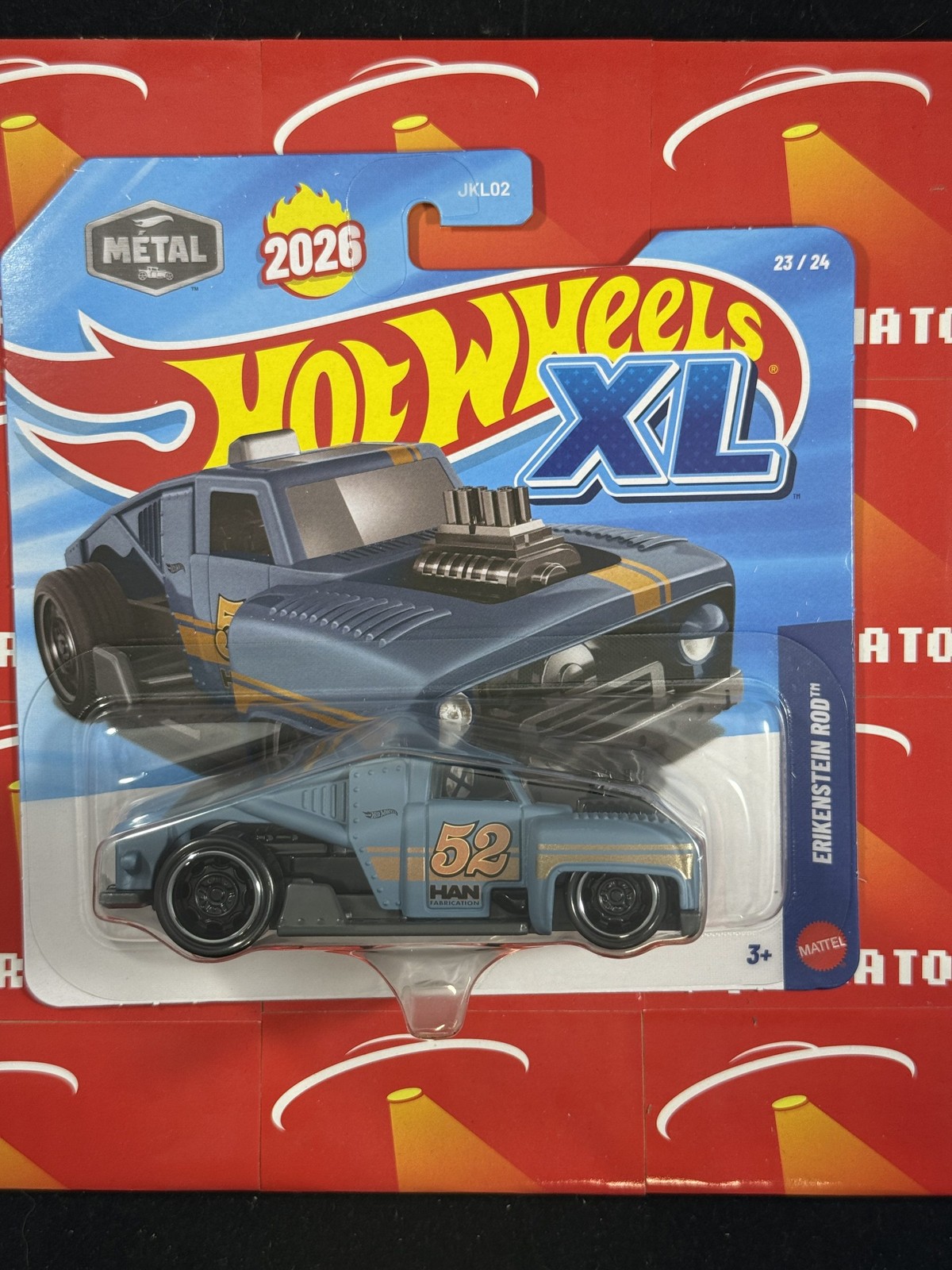Erikenstein Rod 23/24 2026 Hot Wheels XL Series Mix D
