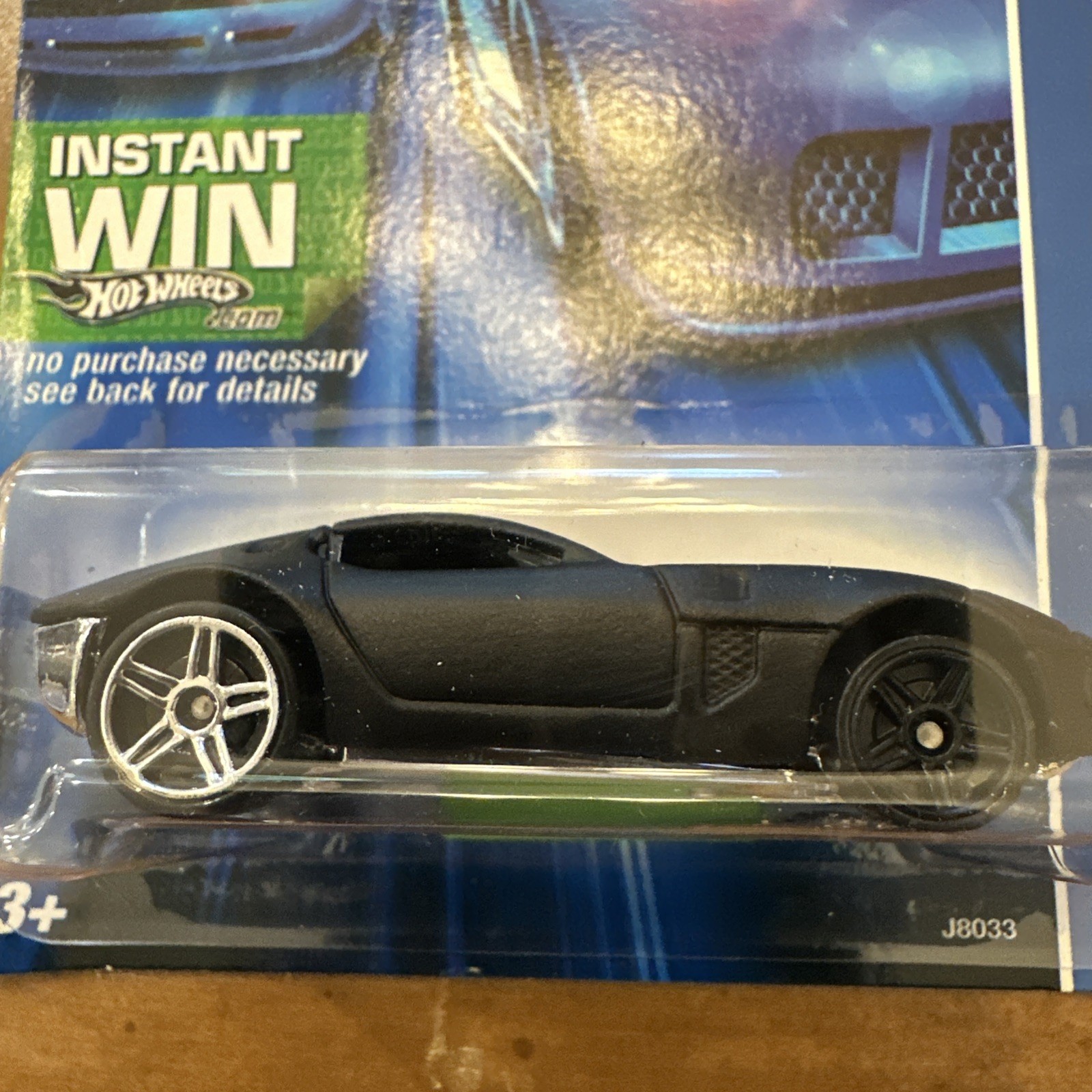 Hot Wheels Ford Shelby GR-1 Concept Black & Red & ERROR Black Wheel Version!