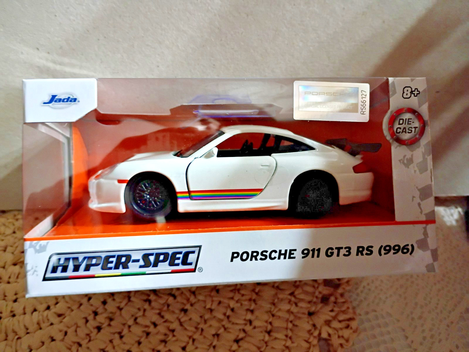 Hyper-Spec Porsche 911 GT3 RS (996) Diecast 1:32 Scale Official Licensed Product