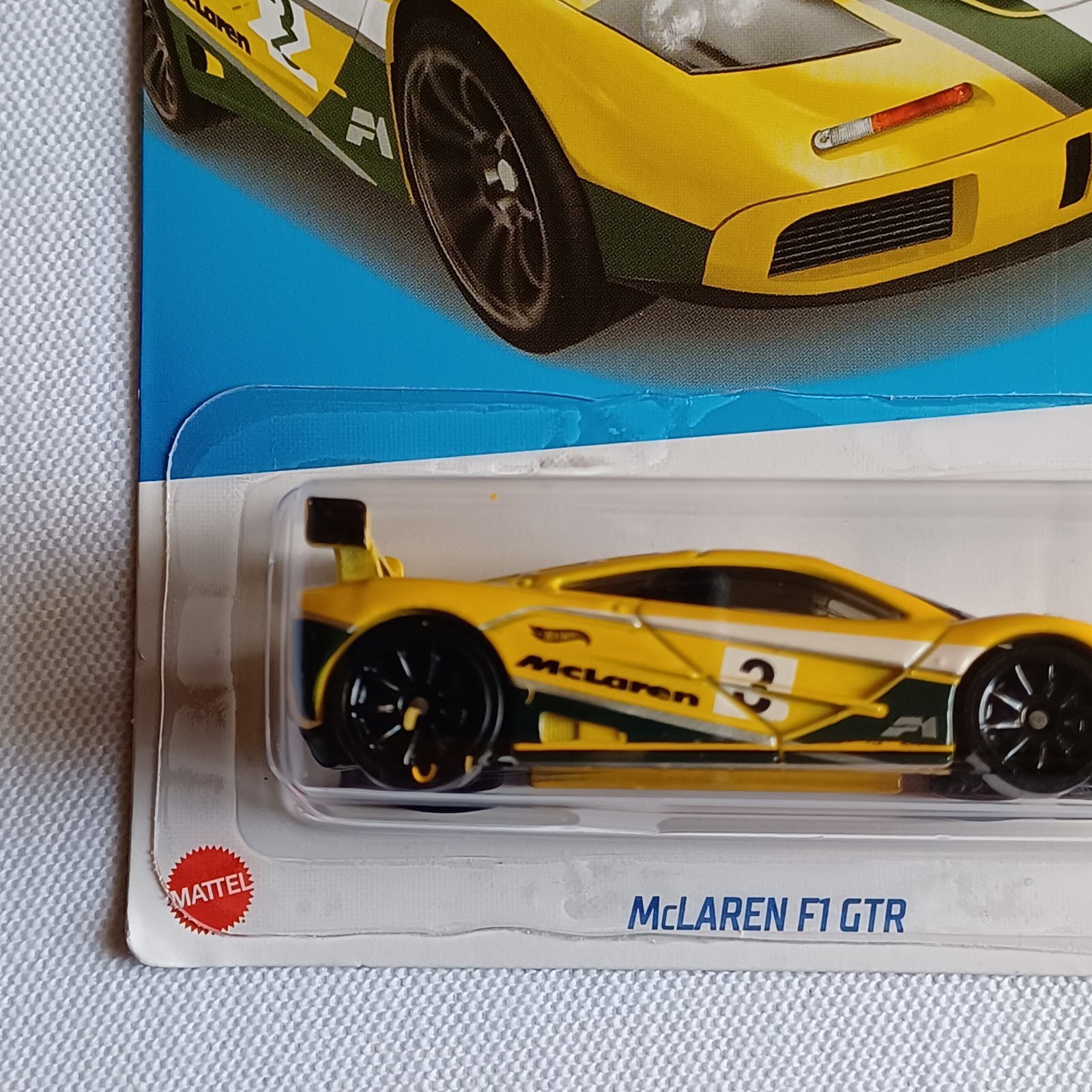 2022 HOT WHEELS *KROGER EXCLUSIVE* *McLAREN F1 GTR* *RETRO RACERS* *VERY RARE*