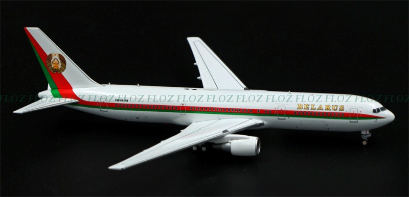 Patriot 1:400 Belarus Government Boeing 767-300ER EW-001PB DIECAST plane Model