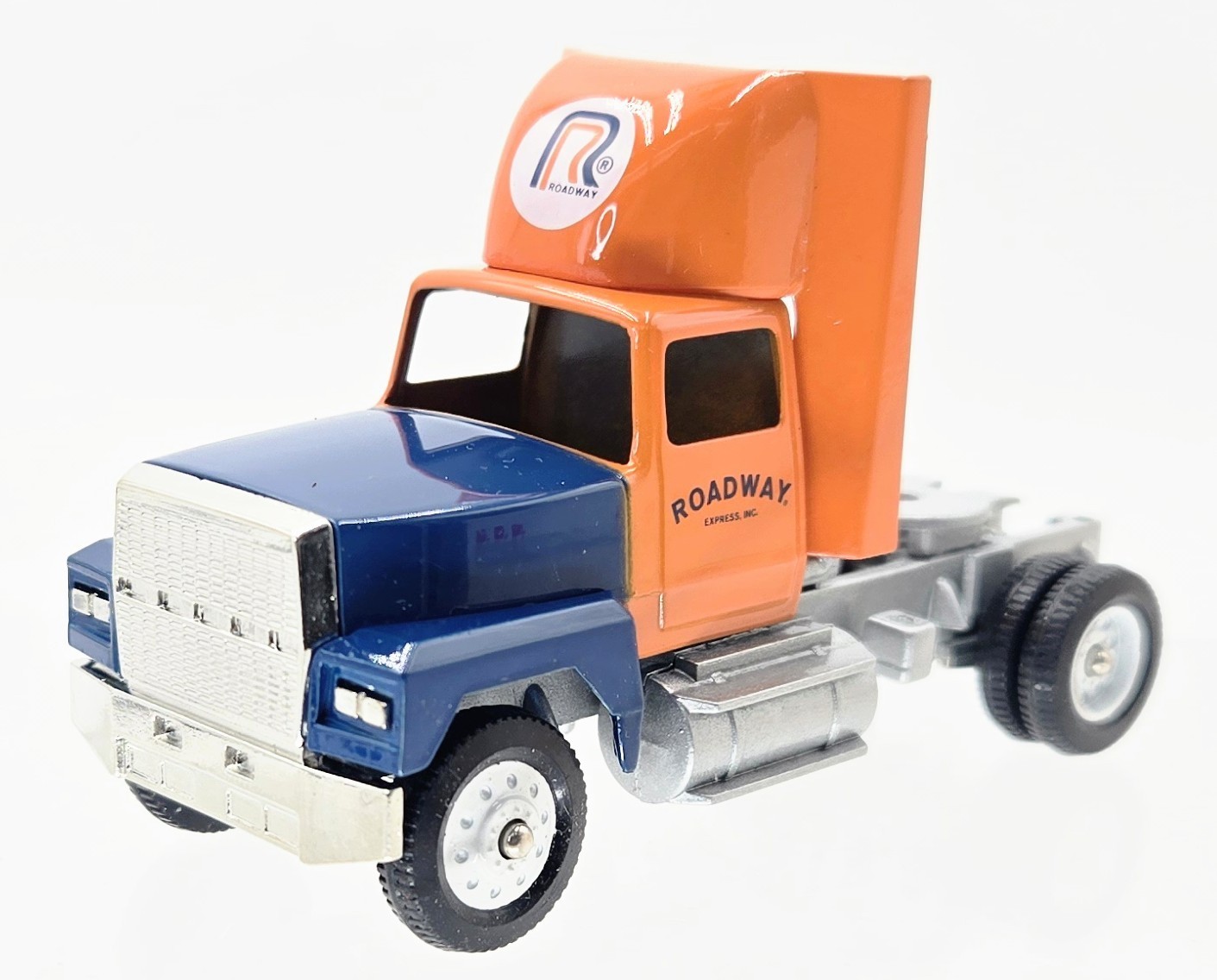 Vtg 1992 Winross Roadway Express Double Trailers 1:64 Diecast Semi Truck Set NOS
