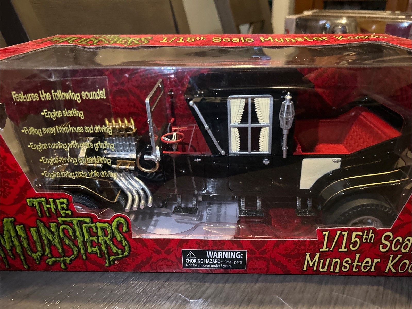 2012 Diamond The Munsters 1/15th Scale Munster Koach Electronic Sounds
