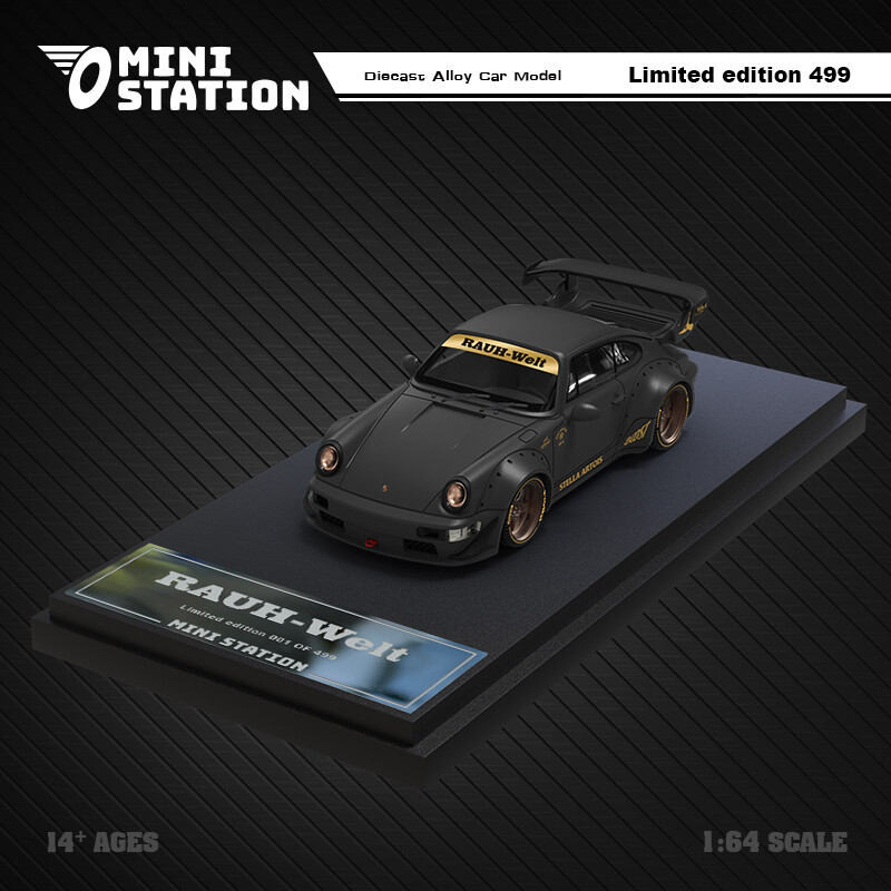 Mini Station 1:64 RWB 964/Targa/T1 Model Car