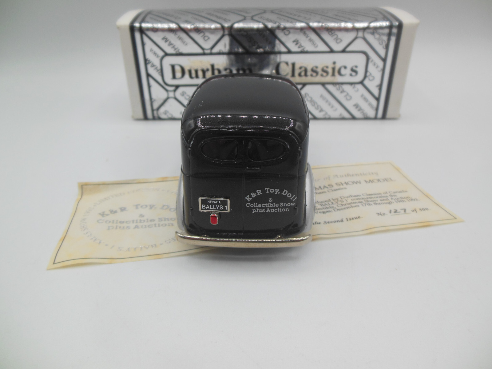 Durham Classics 1941 Chevrolet Panel Van First Annual K&R Toy Doll 1 of 300 LTD
