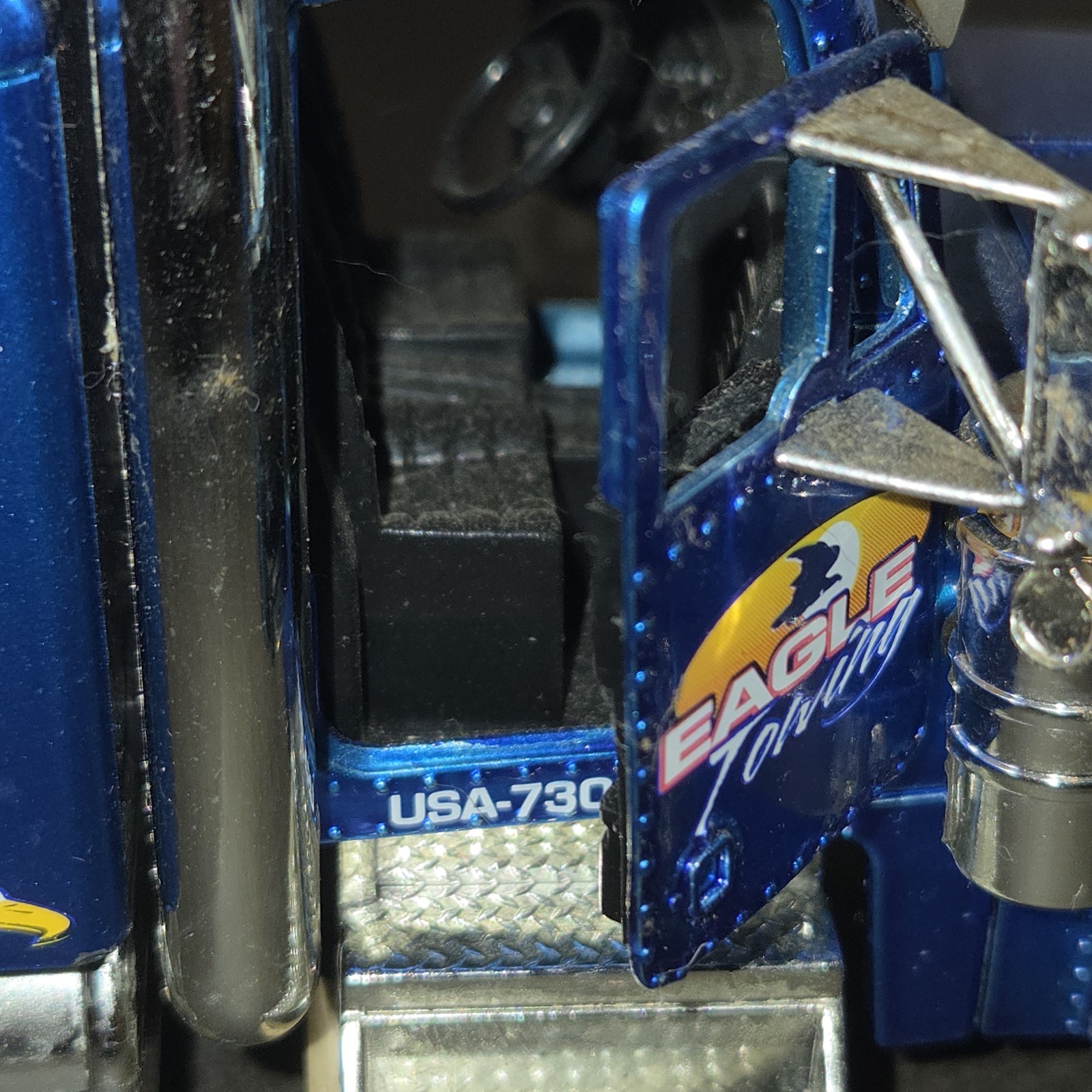 JADA TOYS ROAD RIGZ PETERBILT MODEL 379 WRECKER 1:32 Blue