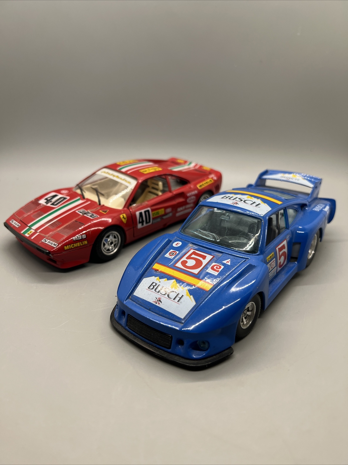Ferrari GTO Rally Burago porsche car 1984 40 Rosso Corsa Red 1:24 7” 935 tt