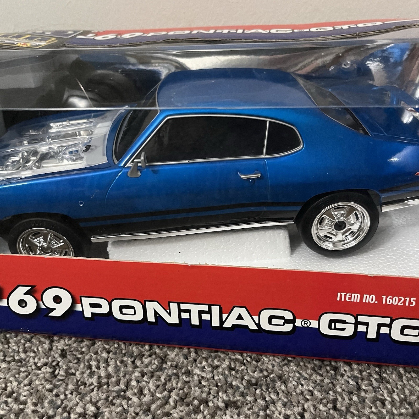 Vintage NIKKO RC 1969 Pontiac GTO Great Shape (Mug Series) 1:16 Radio Controlled