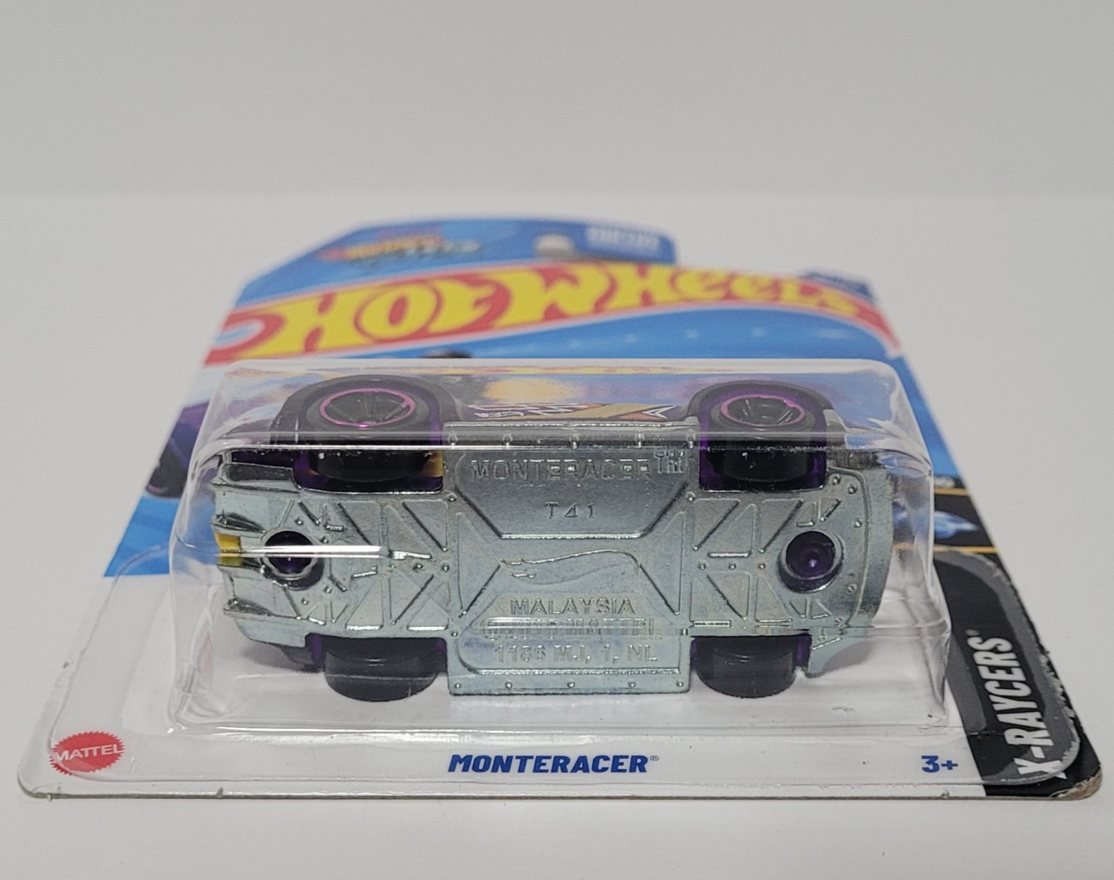 2025 Hot Wheels Monteracer Clear Violet 63/250 Let’s Race Netflix Series 4/10