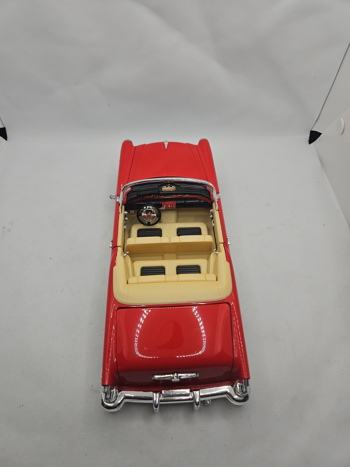 MIRA GOLDEN LINE 1/18TH SCALE 1955 BUICK CENTURY CONVERTIBLE RED #CR1
