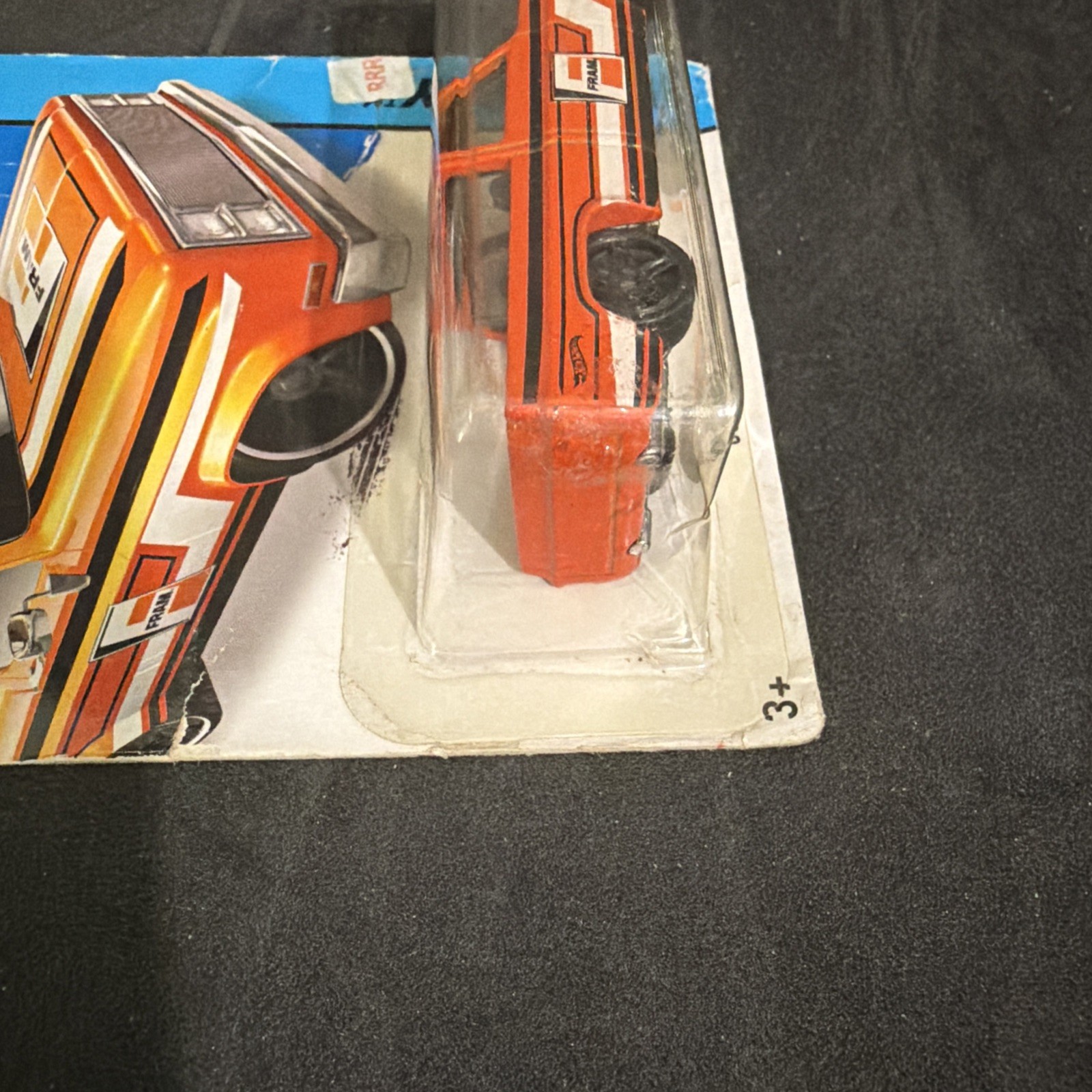 Hot Wheels ’83 Chevy Silverado FRAM Orange Pickup Truck 16/25 City *CONDITION*