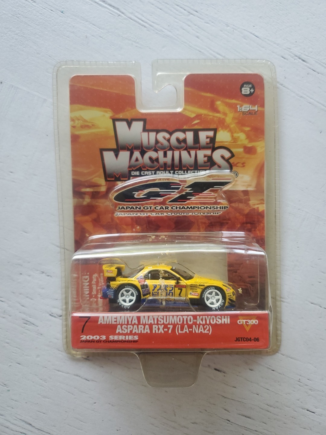 Muscle Machines Japan GT Car LA-NA2 Amemiya Matsumoto Kiyoshi Aspara RX-7