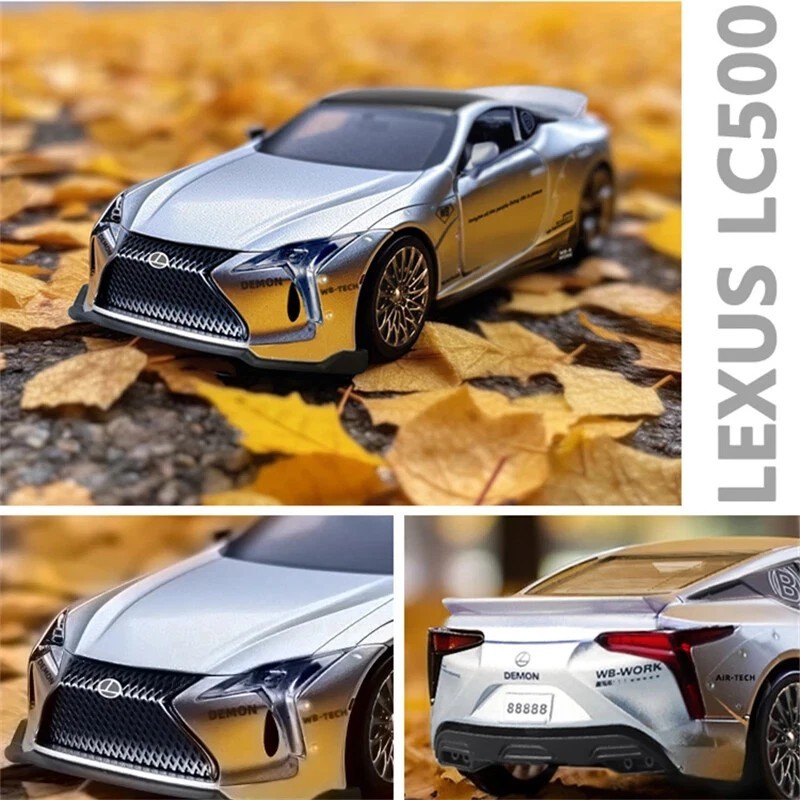 1:32 Lexus LC500 Alloy Sports Car Model Diecast Metal Toy Racing Car Vehicle