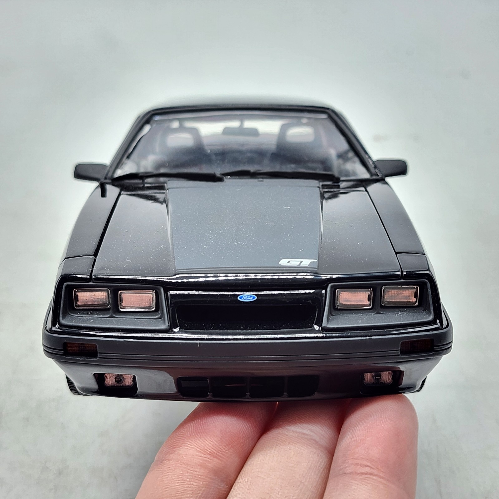 52Z GMP Black 1985 Ford Mustang 5.0 GT 1:18 New Open Box Rare HTF 1909/3000
