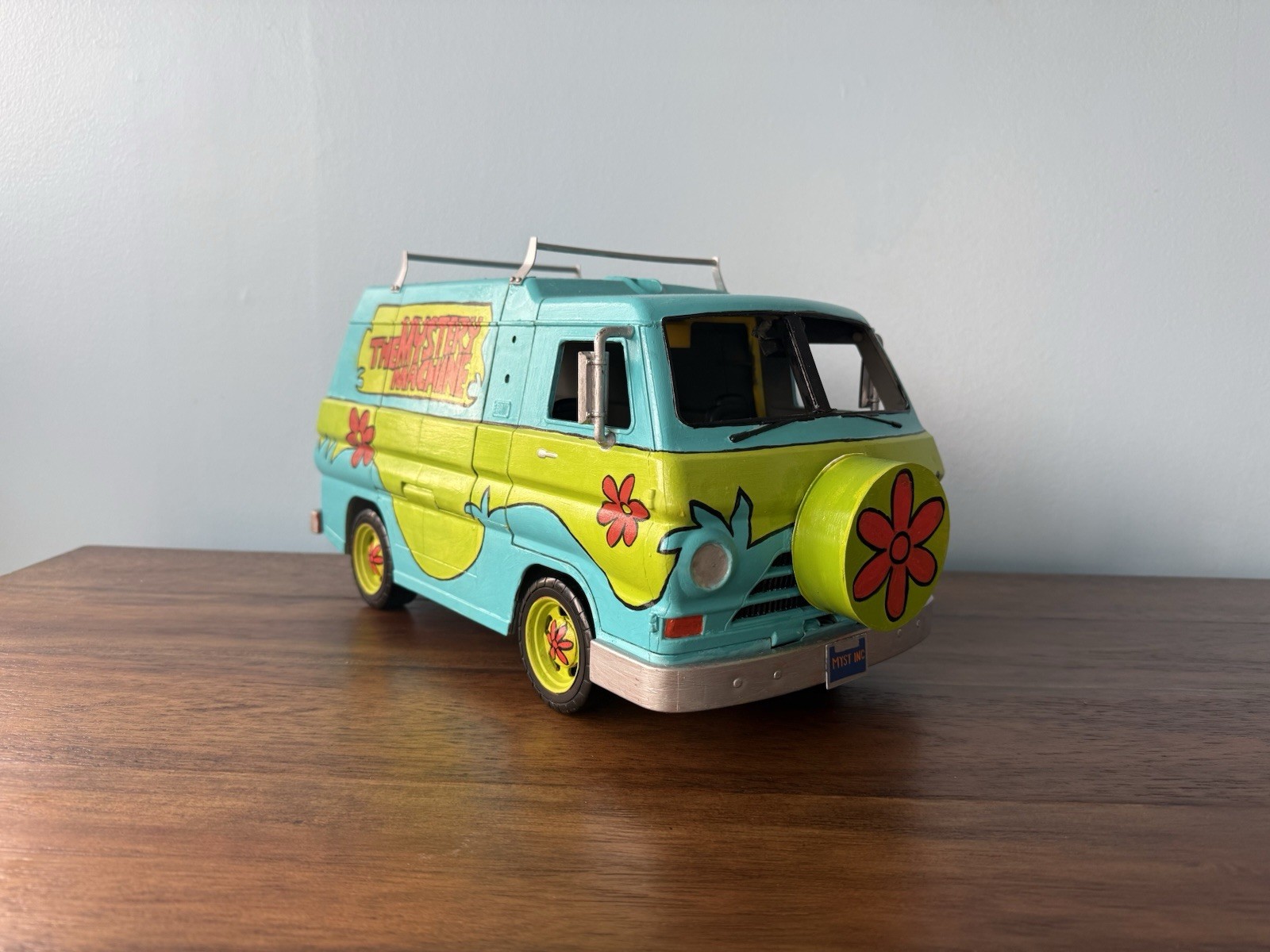 Custom One Of A Kind 1/12 Scooby Doo Mystery Machine Van Marvel Legends