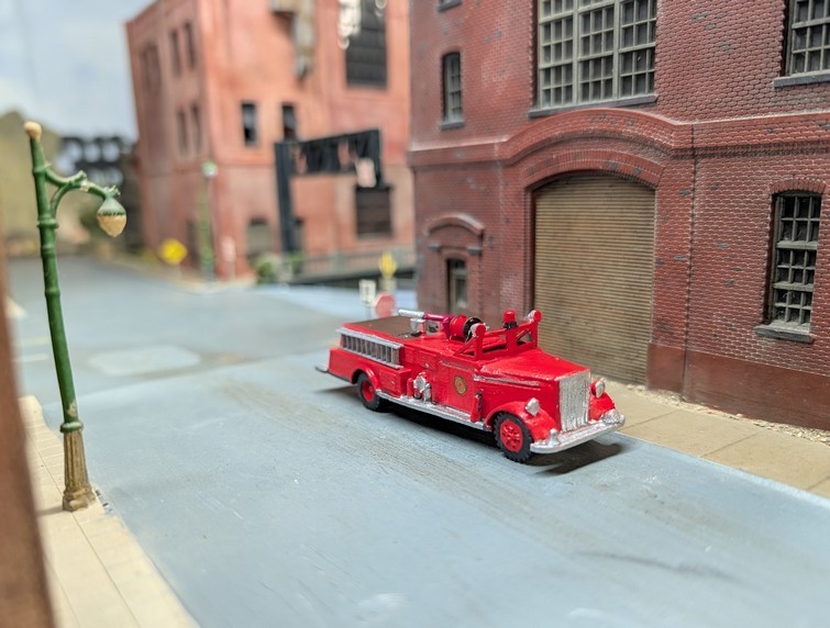 1/87 HO Scale Custom Built 1955 Ward LaFrance Fire Pumper 3D Printed Resin Model